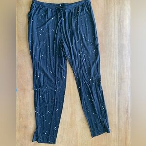 Soma Cool Nights Gold Dot Ankle Pajama Pants